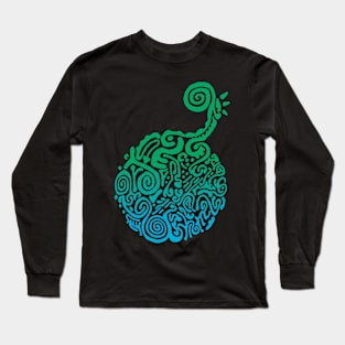 Chameleonbomb - IcyGreen Long Sleeve T-Shirt